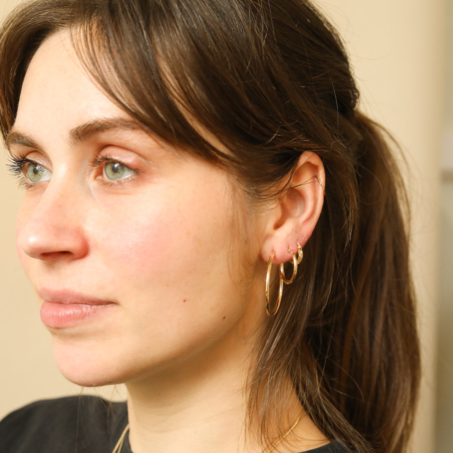 14K Gouden Oorbellen | 19 mm