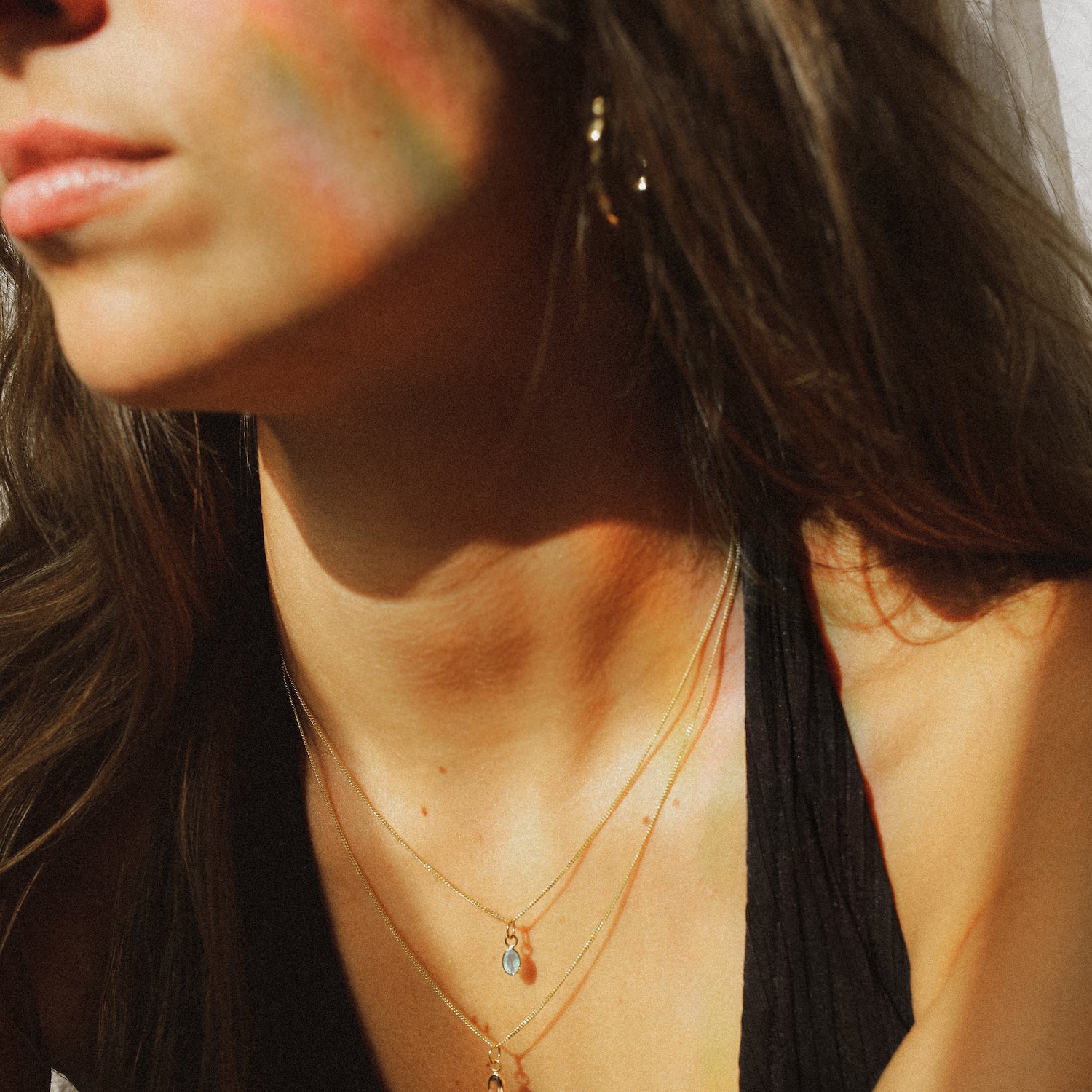 Dancing Hammered Hoops (30 mm)